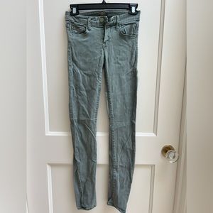 Mother Low- Rise Skinny Jean